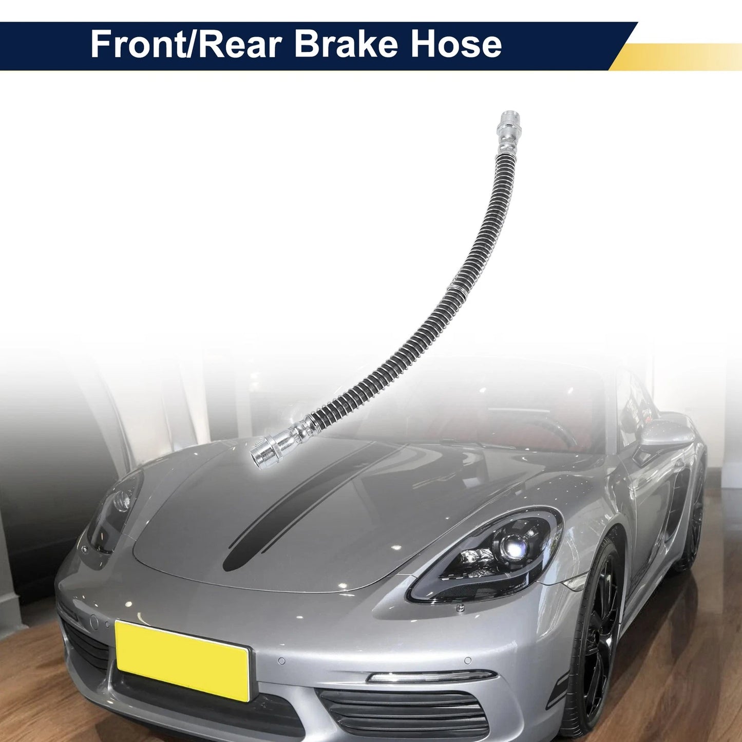 Front Rear Brake Hose for Porsche 718 Cayman (2010-2024)