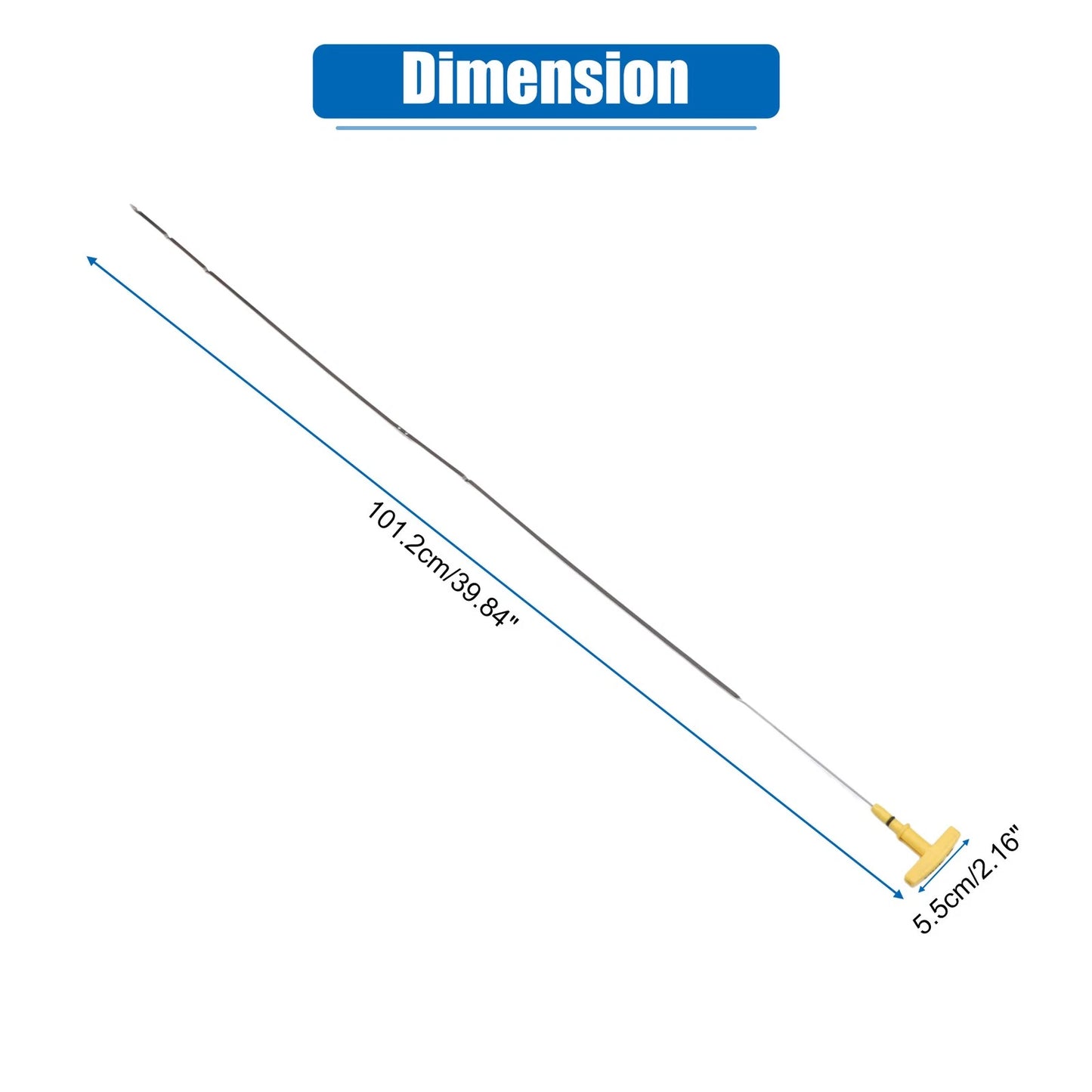 Engine Oil Level Indicator Dipstick for Dodge 1500 Yellow