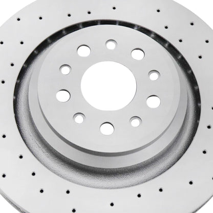 2x Rear Brake Rotors for Maserati Ghibli S Sq4 (2014–2016)