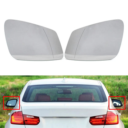 Side Mirror Glass for BMW F01 F10 F06 F20 F21 F30 F48 (2011-2020) - 1 Pair