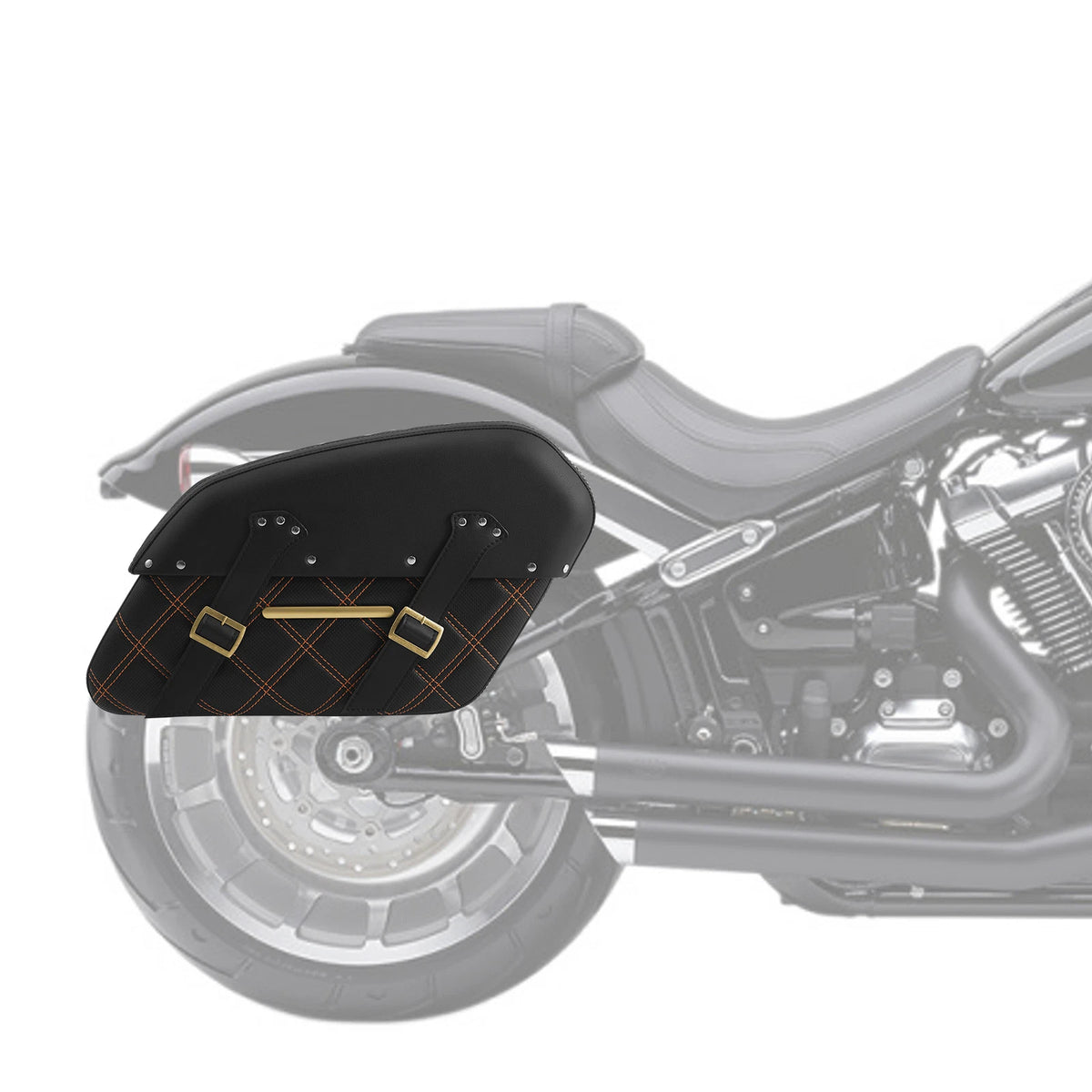 Detachable Saddlebags Mount Kit for Harley Fat Boy FLFBS (2018-2025)