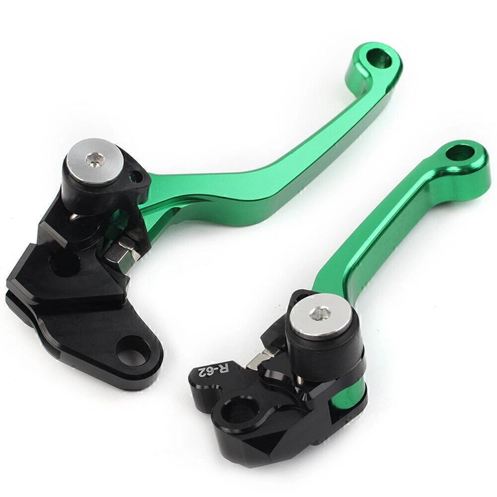 CNC Green Pivot Brake Clutch Levers for Suzuki RM125 RM250 RM85