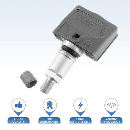 4 x Tire Pressure Monitoring System Sensors 433MHz for Nissan