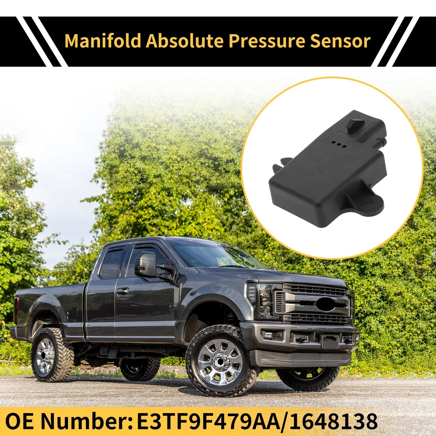 Manifold Absolute Pressure Sensor for Ford F-150 F-250 (1984-1996)