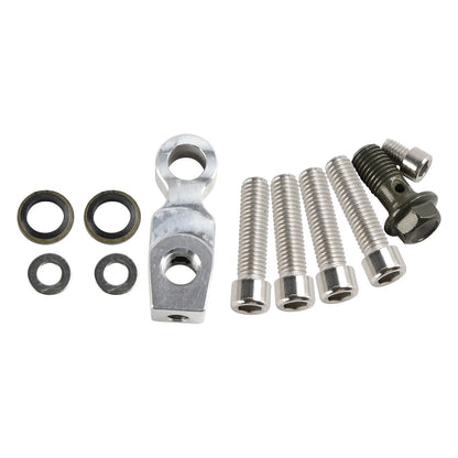 38mm Handlebar Riser with 27mm Offset Silver for BMW R 1300 GS (2023-2024)