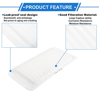 Engine Air Filter for Toyota Camry 2.5L L4 (2010-2017) - 1 x Quality Filter