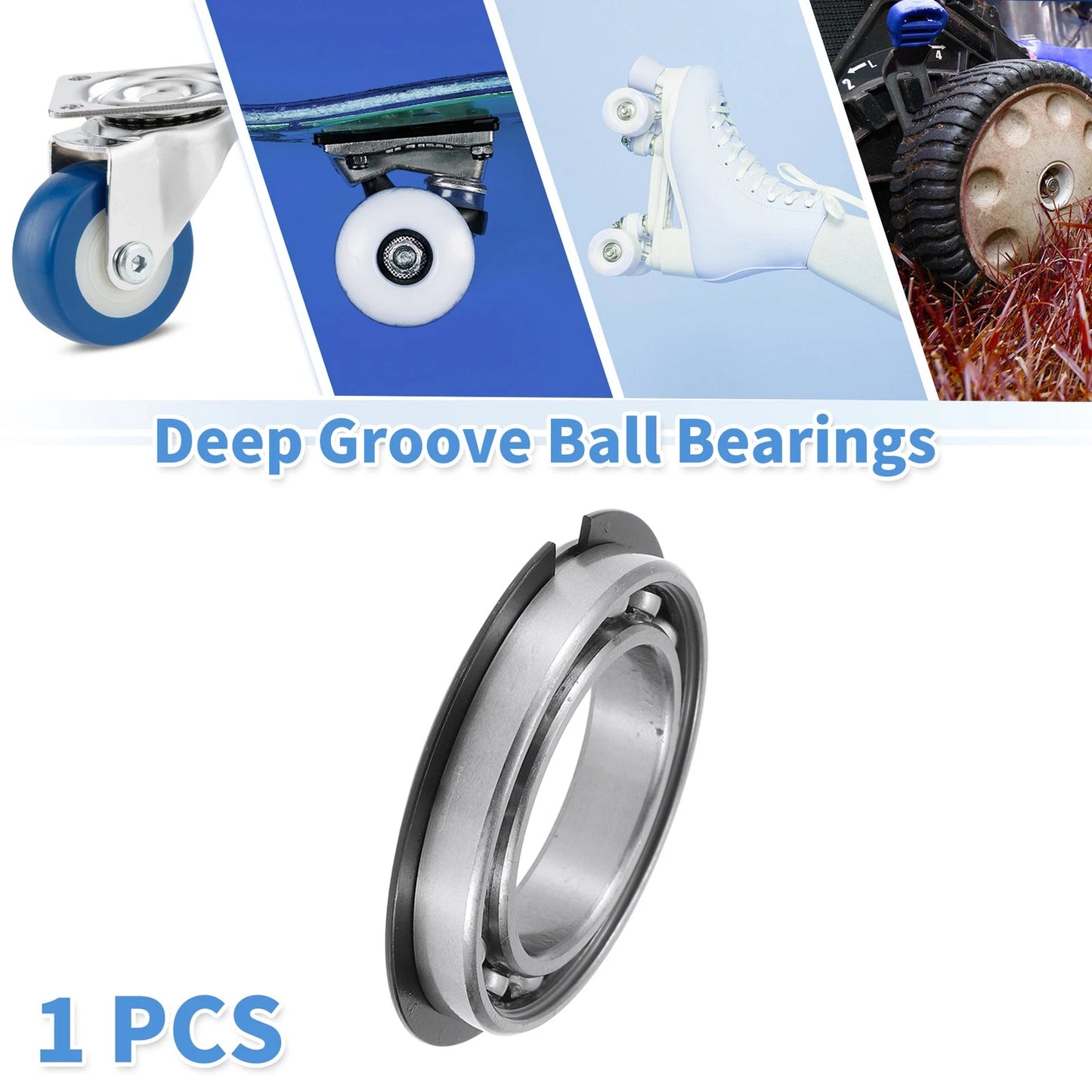 30x47x9mm Deep Groove Ball Bearing for Scooter Skateboard Wheel