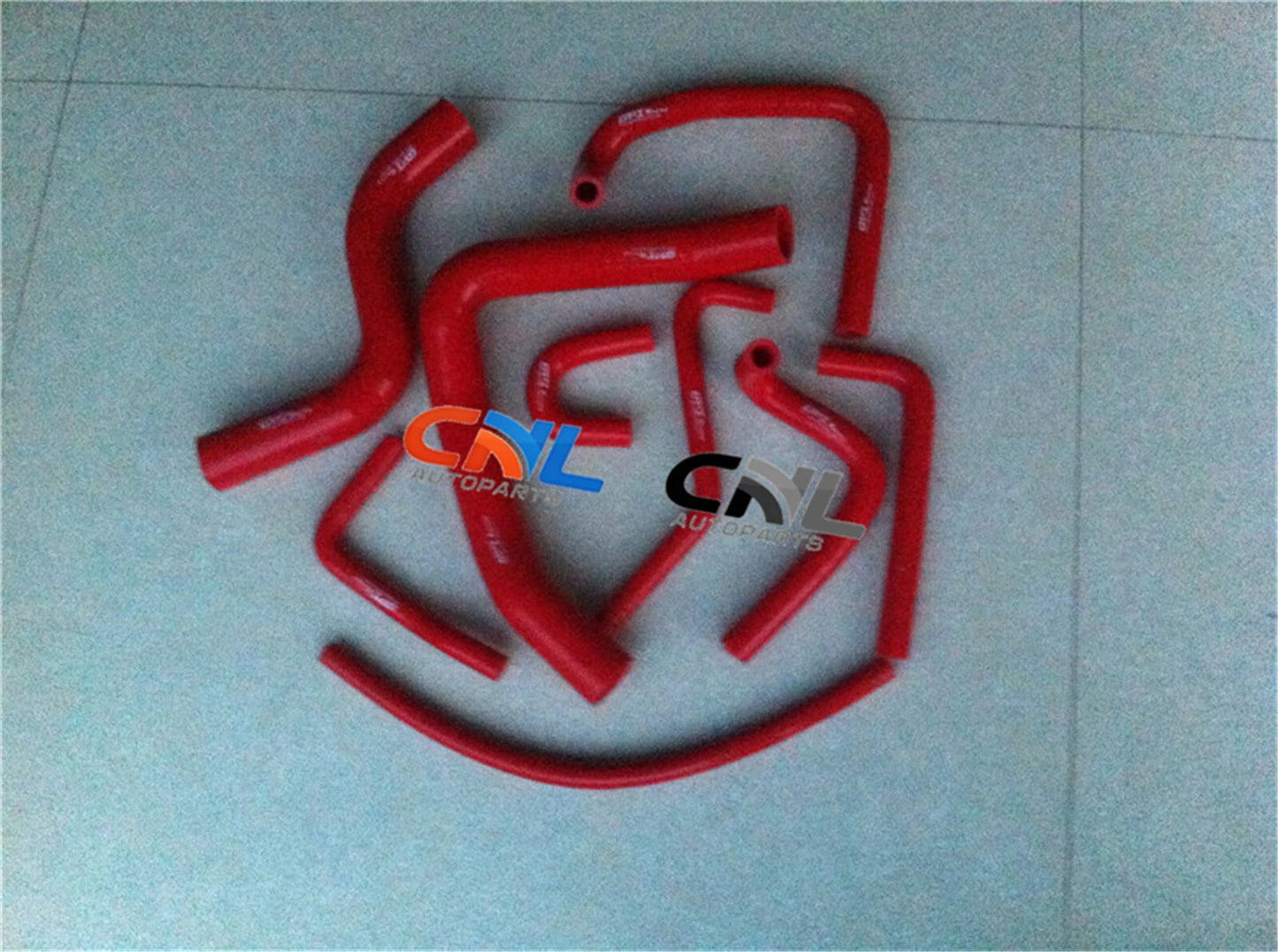 RED Silicone Radiator Heater Hose for Pajero NH NJ V6 3.0 1991-1996