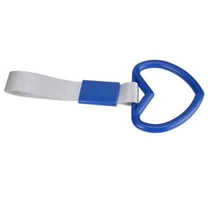 Blue Heart Ring Handle Strap Charm for Car - Subway Bus Drift