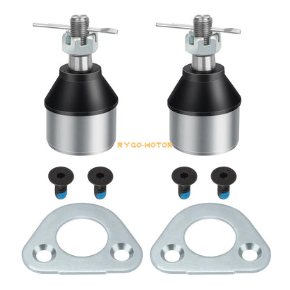 2 Pack Ball Joint & Bracket Kit for Polaris Ranger 400 425 500 570 700 800 ETX
