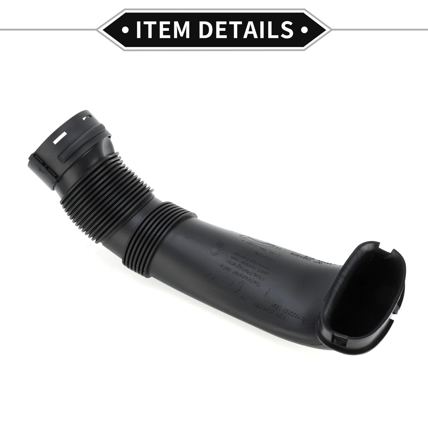 Intake Hose for BMW X5 X6 2008-2014, Black (2008-2014)