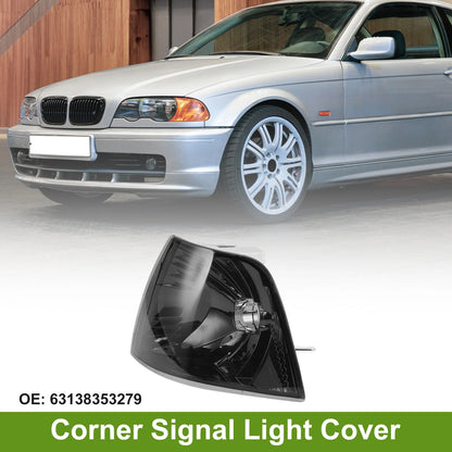 1 Pc Left Corner Signal Light Cover for BMW 3-Series (1992-1998)