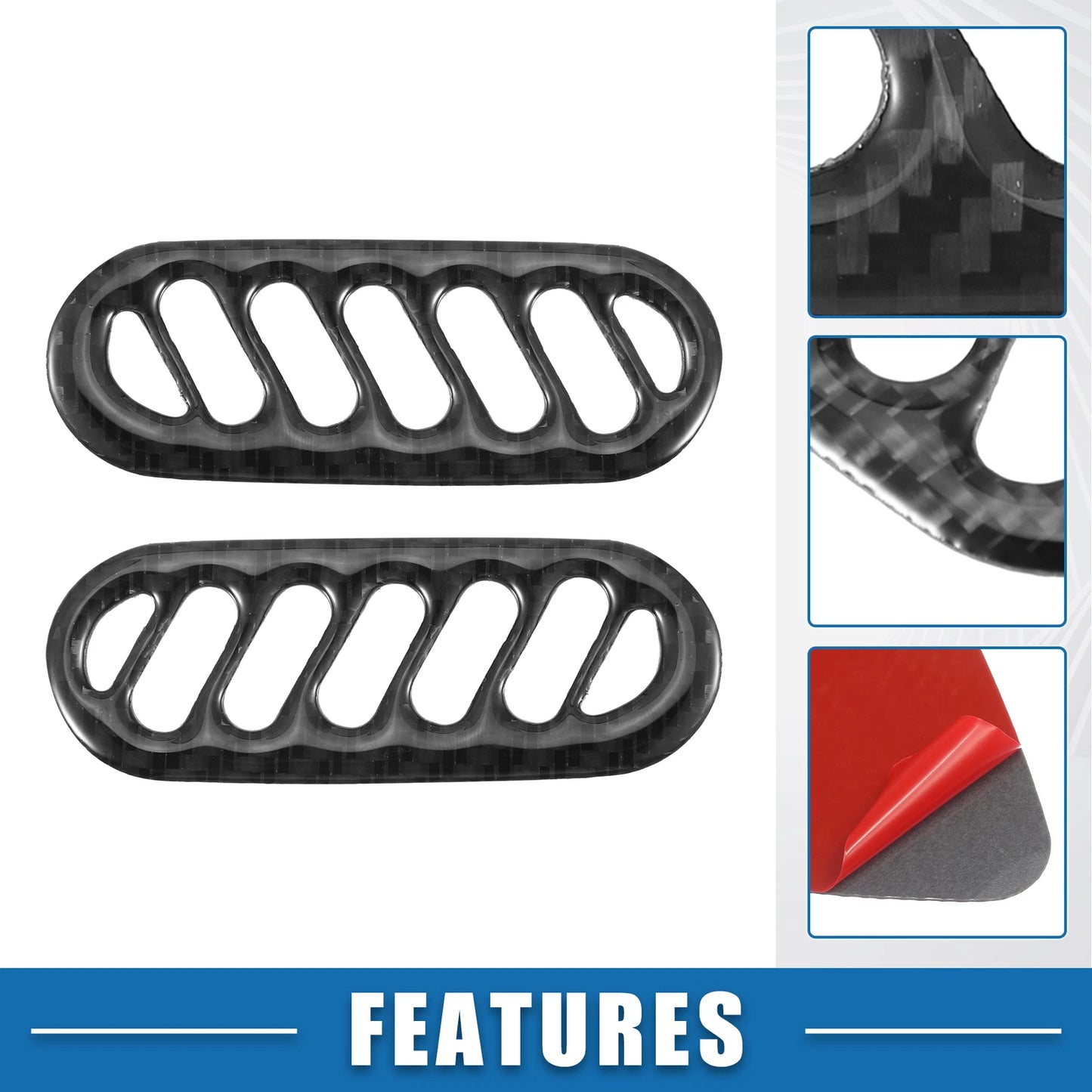 Air Outlet Vent Cover Black for Chevy Corvette C5 (1997 - 2004)