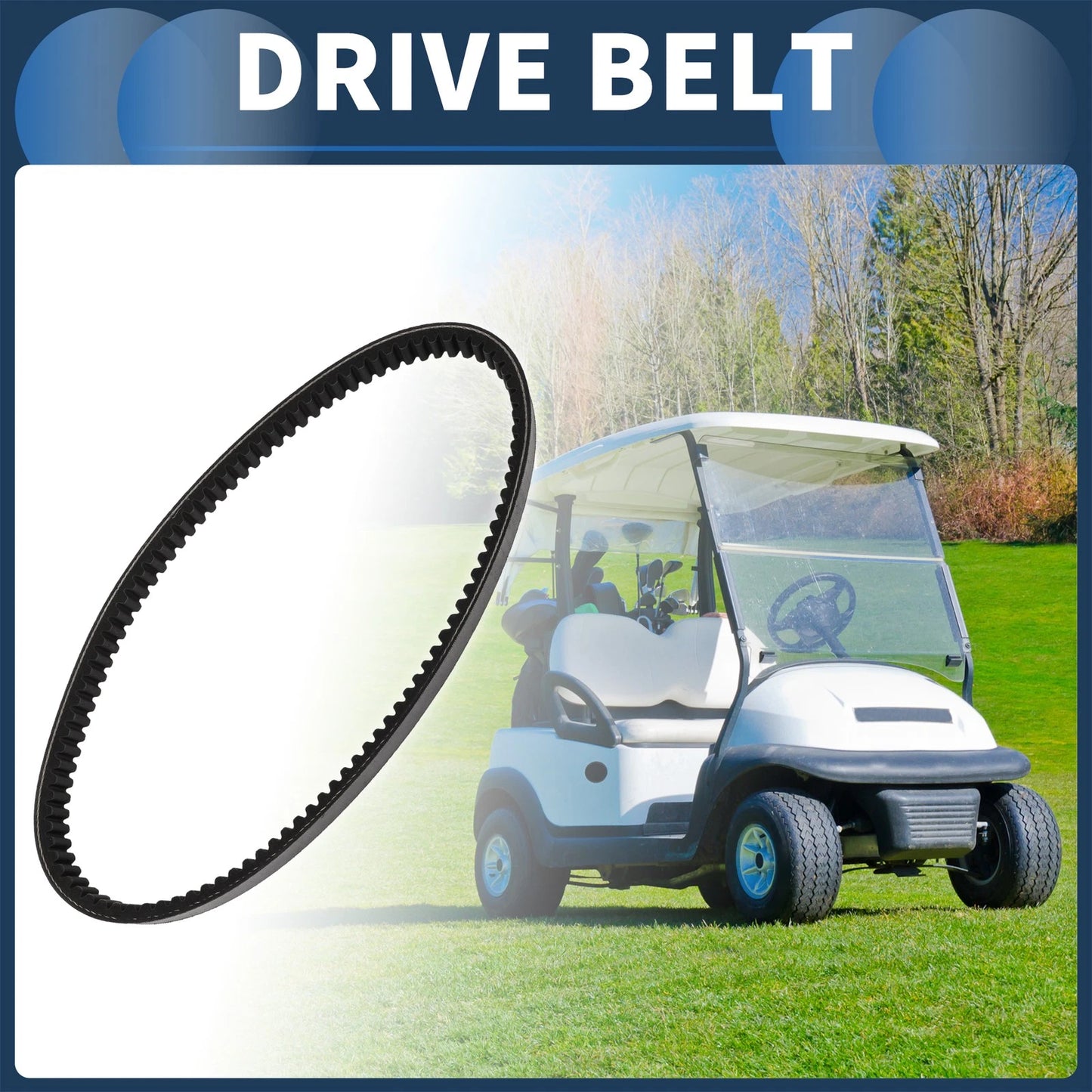 Drive Belt V-Belt for Yamaha G2/G8/G9/G11/G14/G16/G19/G20/G21/G22