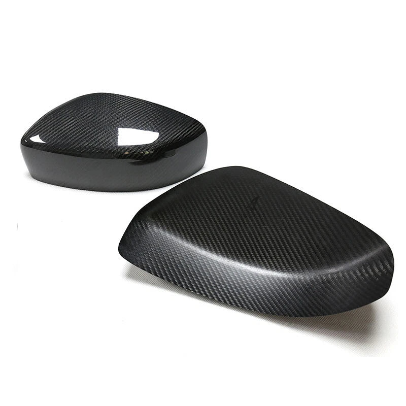 Add-on Real Carbon Fiber Side Mirror Cover Caps for Infiniti G25 G37 09-14