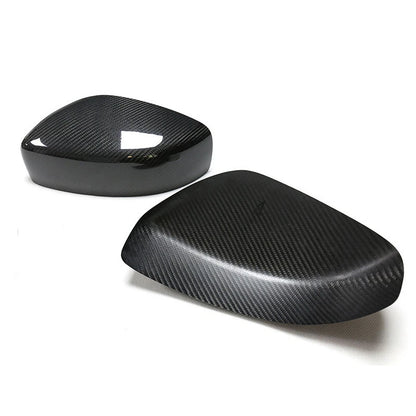Add-on Real Carbon Fiber Side Mirror Cover Caps for Infiniti G25 G37 09-14
