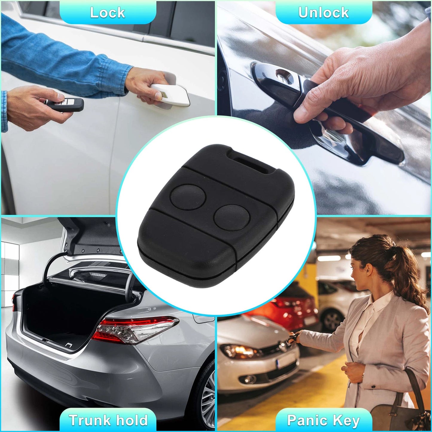 433MHz Keyless Entry Remote Fob for Land Rover Discovery (1995-2000)