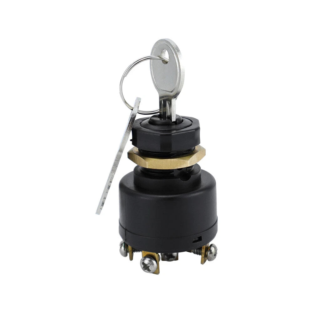 3 Position Outboard Ignition Start Switch with 6 Terminals for Boats