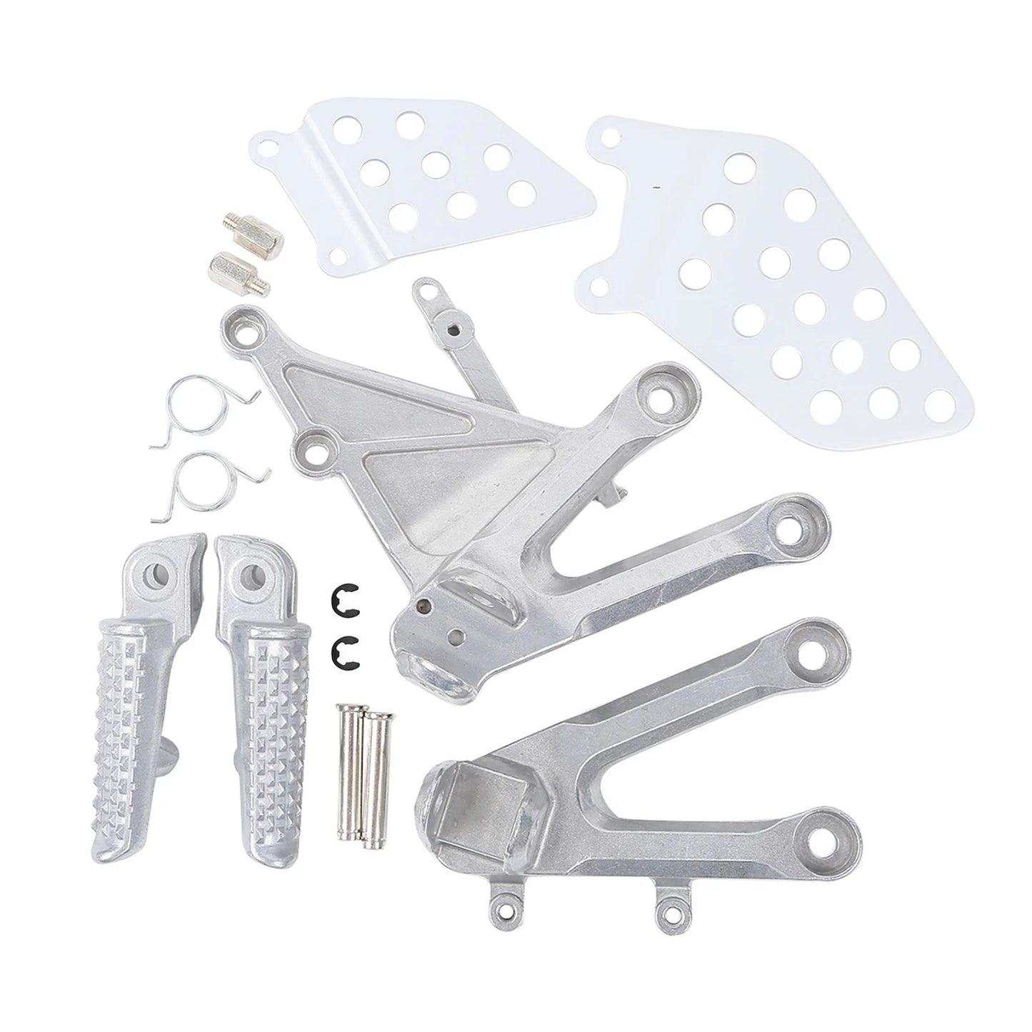 Silver Footrests Bracket for Honda CBR1000RR (2004-2007)