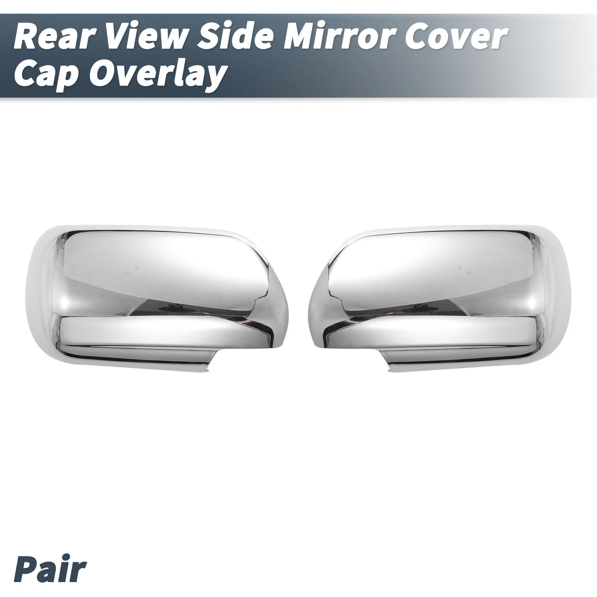 Rearview Mirror Cover Overlay Chrome for Suzuki Grand Vitara (2006-2014)
