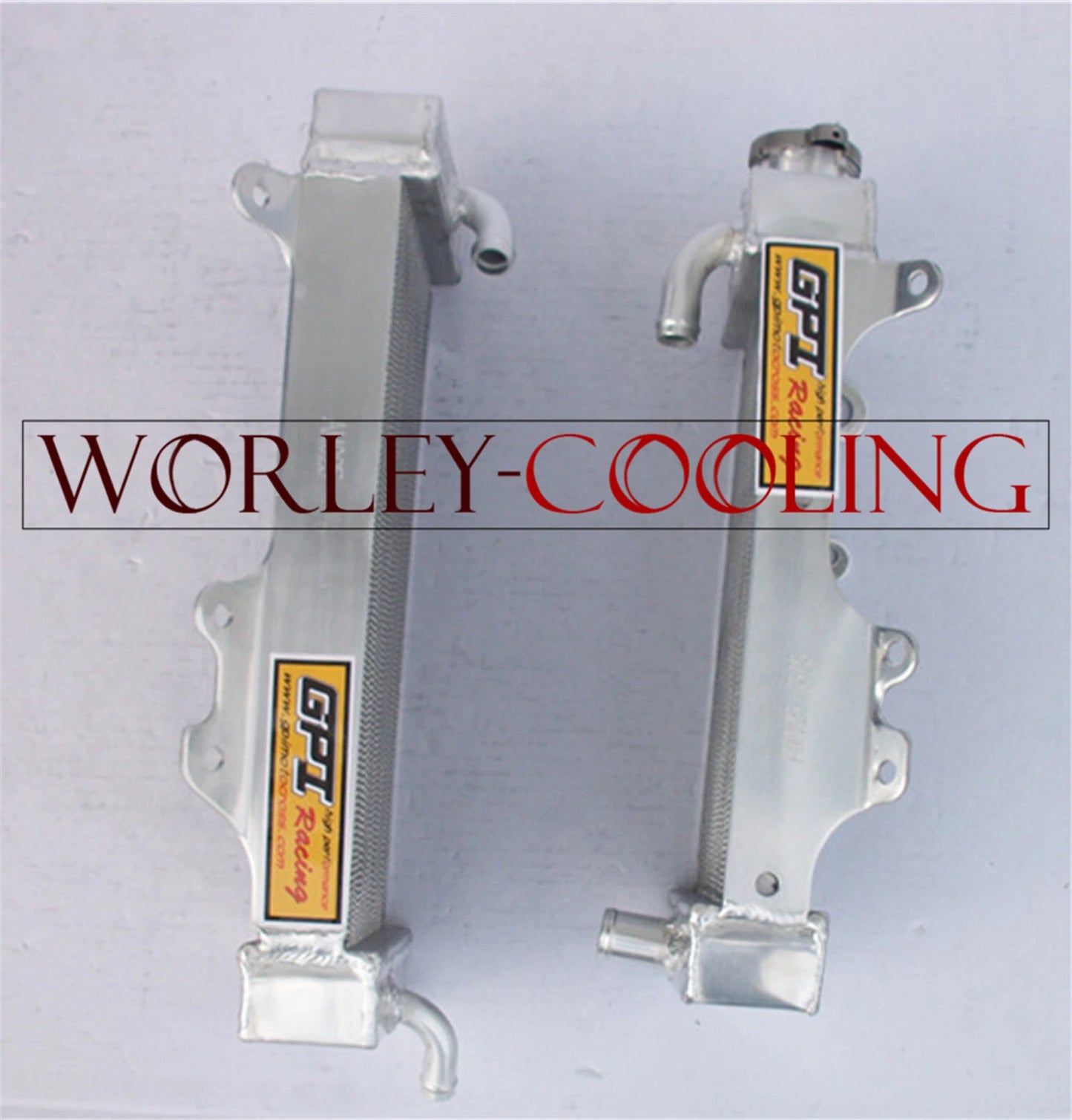 Aluminum Radiator for Kawasaki KXF250 KX250F (2009-2010) 2 x Left & Right