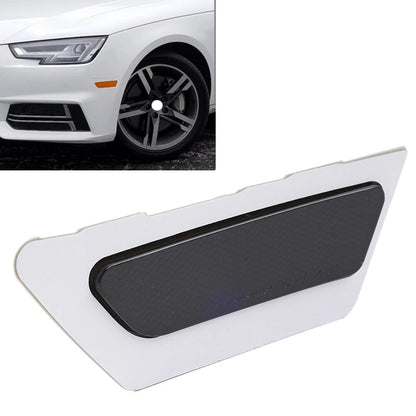 Front Bumper Reflector Side Marker Light Black for Audi A4 (2017-2019)