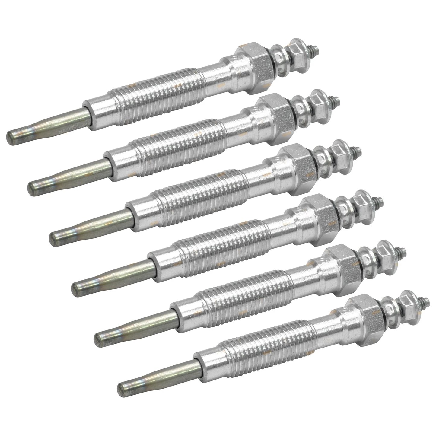 6 Glow Plugs for Nissan Patrol GQ TD42 4.2L Ute + Wagon LWB