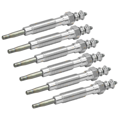 6 Glow Plugs for Nissan Patrol GQ TD42 4.2L Ute + Wagon LWB