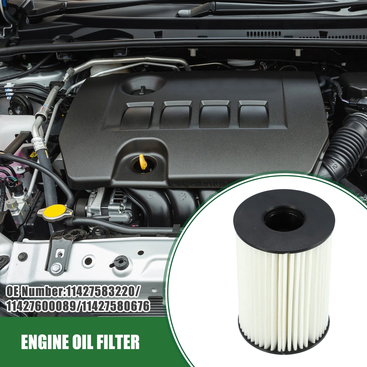 Engine Oil Filter & Fuel Filter for BMW 550i (2010-2016)