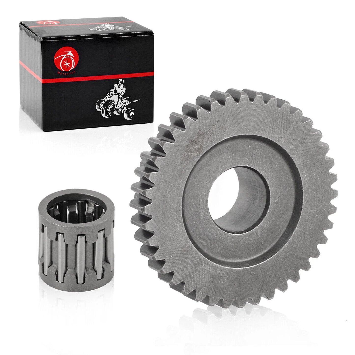 Starter Idler Gear + Bearing for Yamaha Grizzly 400 450 660 4x4 (2002–2013)