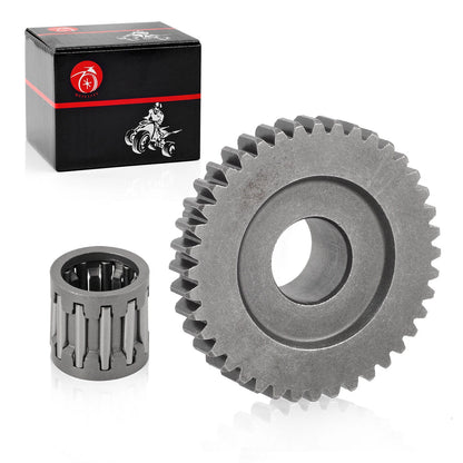 Starter Idler Gear + Bearing for Yamaha Grizzly 400 450 660 4x4 (2002–2013)
