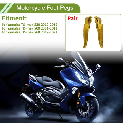 Foot Pegs 1 pair for Yamaha T&-max 530 (2012–2019)