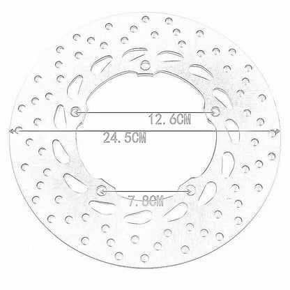Rear Brake Disc for Yamaha XJ6F, XJ6S, XJ6N, FZ6, FZ6R (2009-2016)