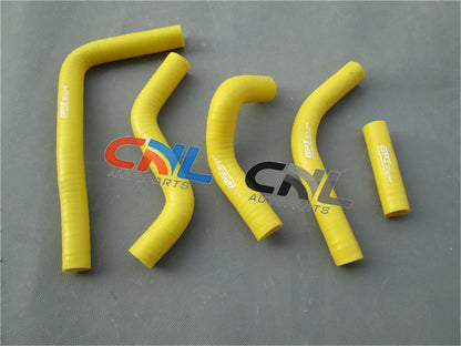 Silicone Radiator Hose for Suzuki RMZ450 (2011-2013) - Yellow 2 x Hoses