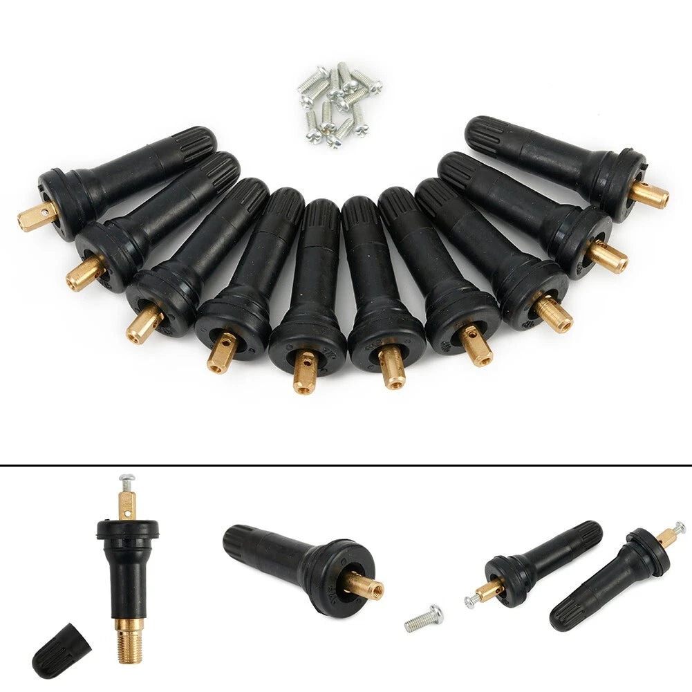 TPMS Sensor Valve / 10 Pcs / Tyre Pressure Monitor for Ford Fiesta Van