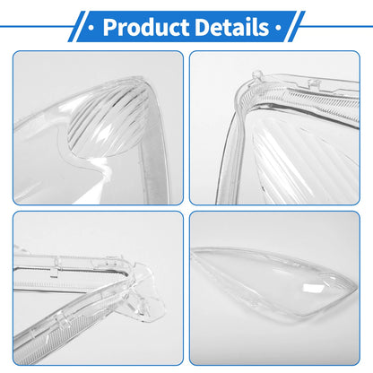 Car Front Left Headlight Lens Cover for Honda Fit (2009-2010)
