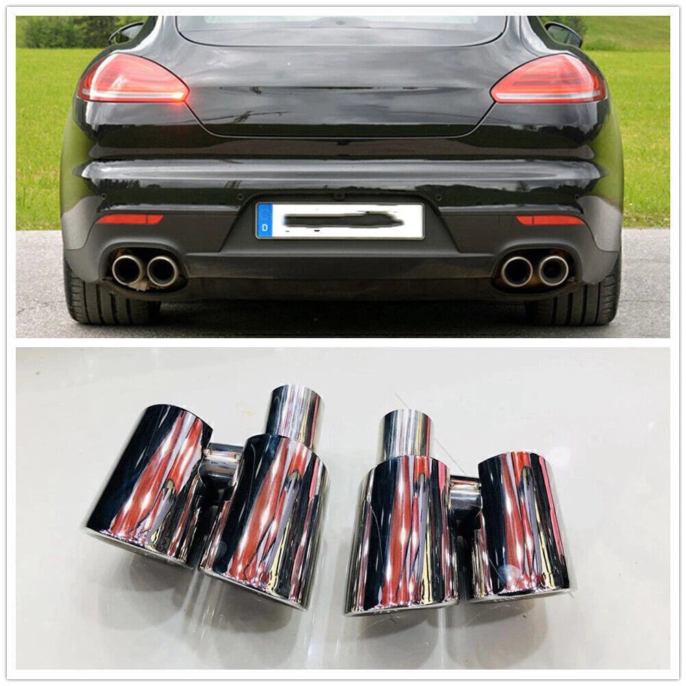 Stainless Steel Exhaust Muffler Pipe for Porsche Panamera (2010-2013)