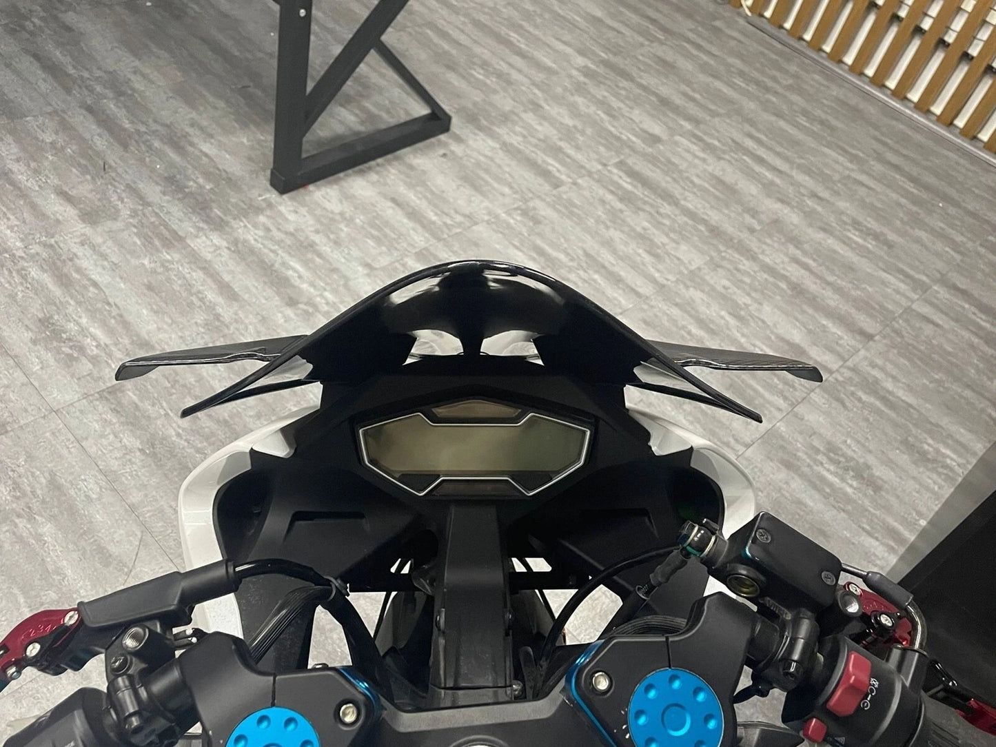 2 x Motorcycle Front Fairing Winglets for YAMAHA YZF-R1 YZF-R6 (2002-2023)