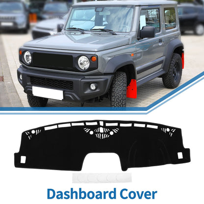 Dashboard Cover Mat for Ford Maverick 2022-2024 Sun Protector Black