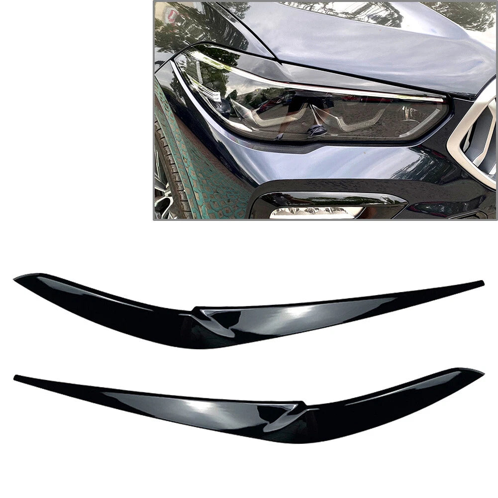 Fog Light Eyebrow Cover Trim for BMW X5, X6 (2018-2022)