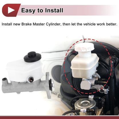 Brake Master Cylinder w/ Reservoir for Toyota Corolla (1992-2002)