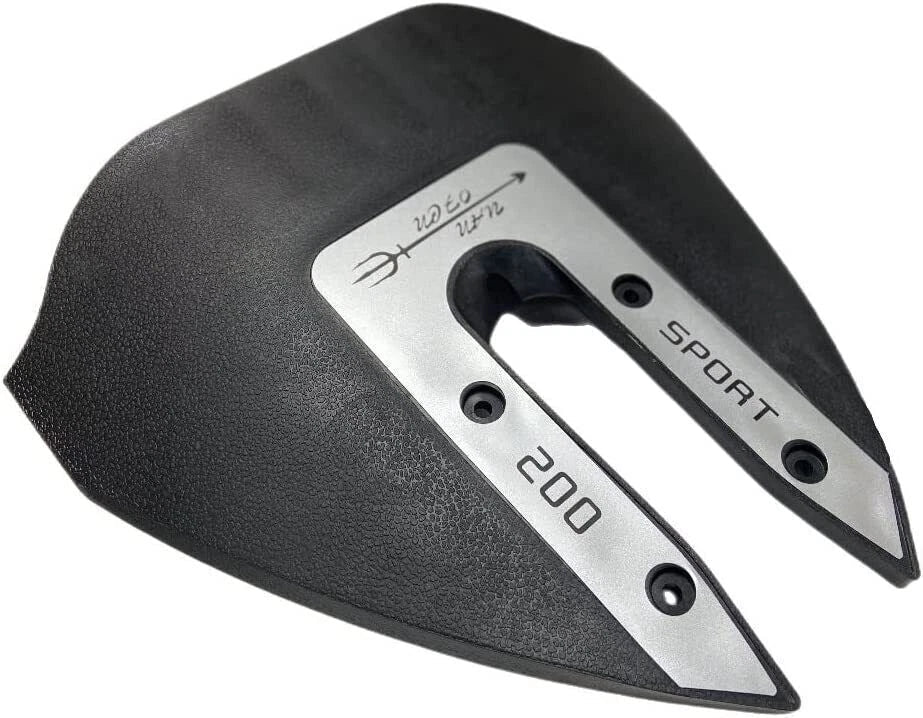 RM Sport Black Hydrofoil for 8-40HP Stabilizer Outboard Lower Unit Boat