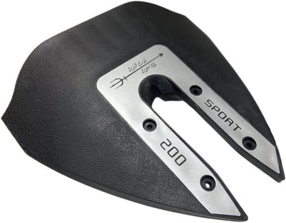 RM Sport Black Hydrofoil for 8-40HP Stabilizer Outboard Lower Unit Boat