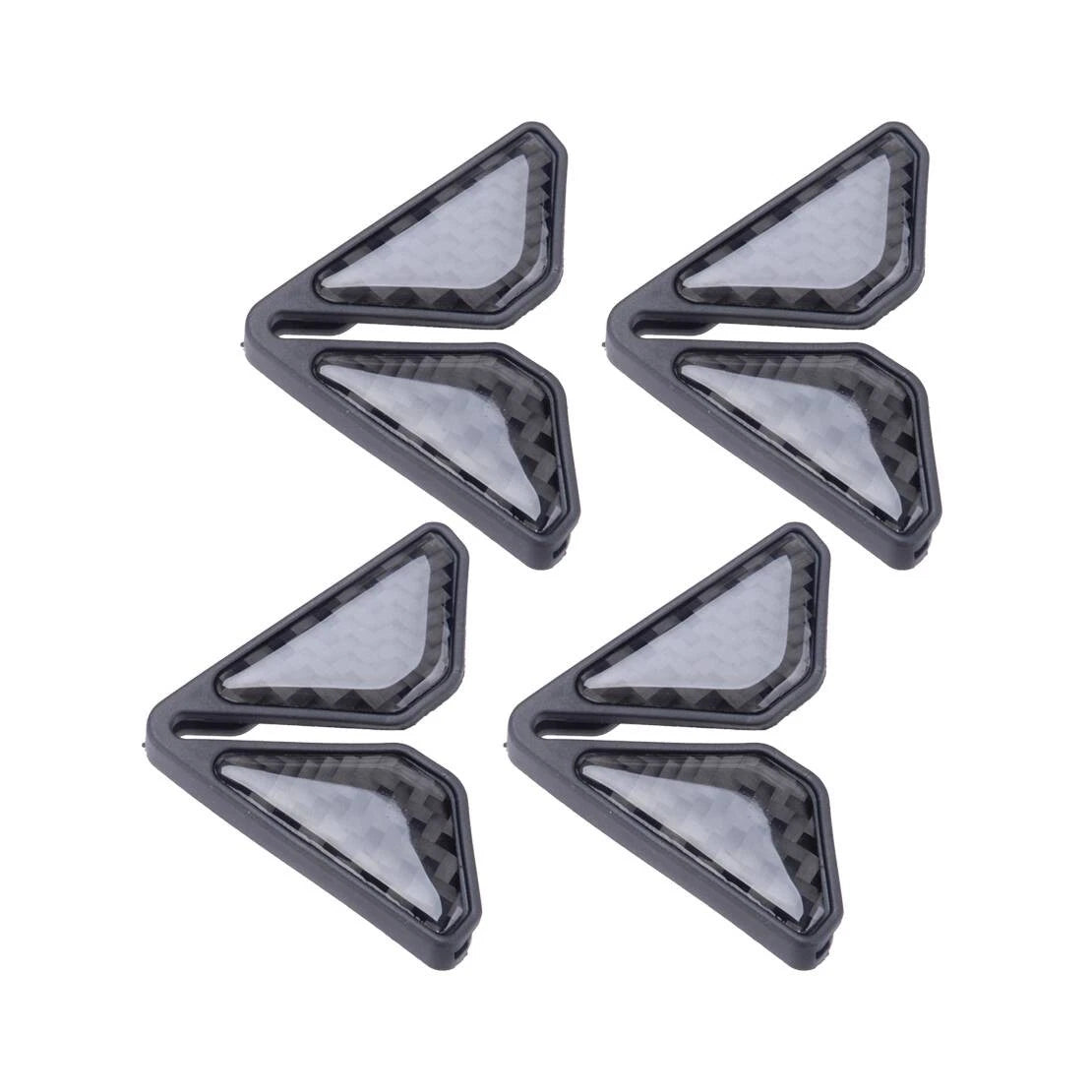 Black Anti-Scratch Car Door Corner Guard Covers