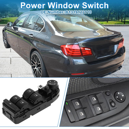 Power Window Switch Base 3.0L L6 for BMW 528i (2008-2010)