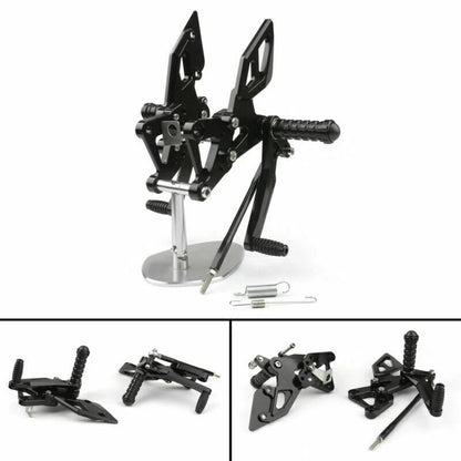 CNC Footrest System Footpegs Rear Set for 2014-2020 Yamaha YZF R25 R3 (2014-2020)