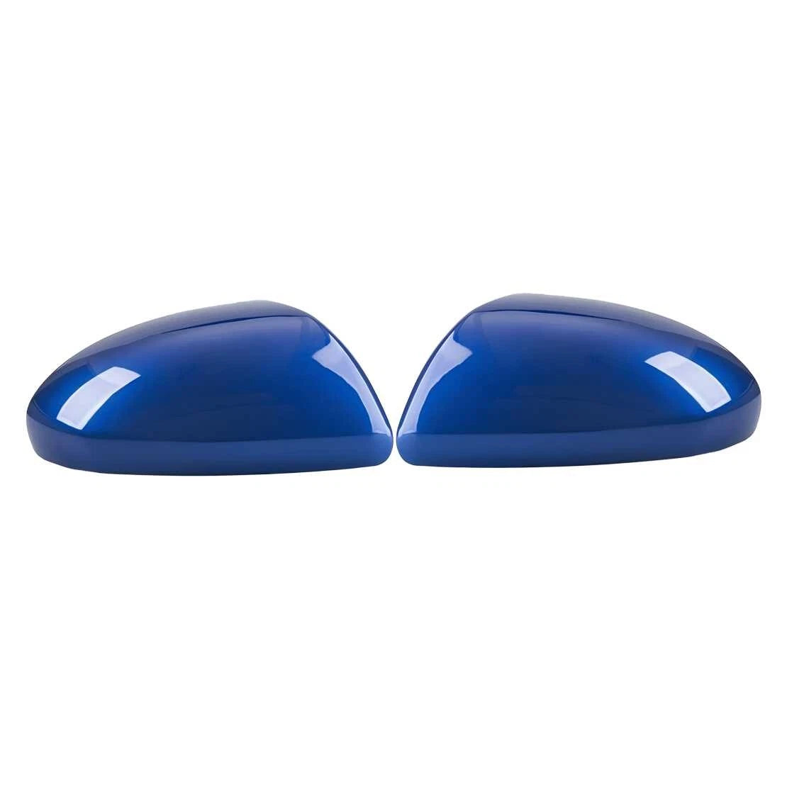 Blue Side Wing Mirror Cover Cap for Mazda 2 (2007-2014)
