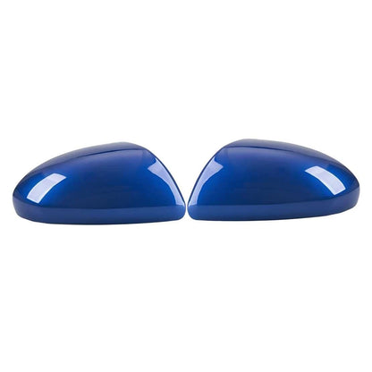 Blue Side Wing Mirror Cover Cap for Mazda 2 (2007-2014)