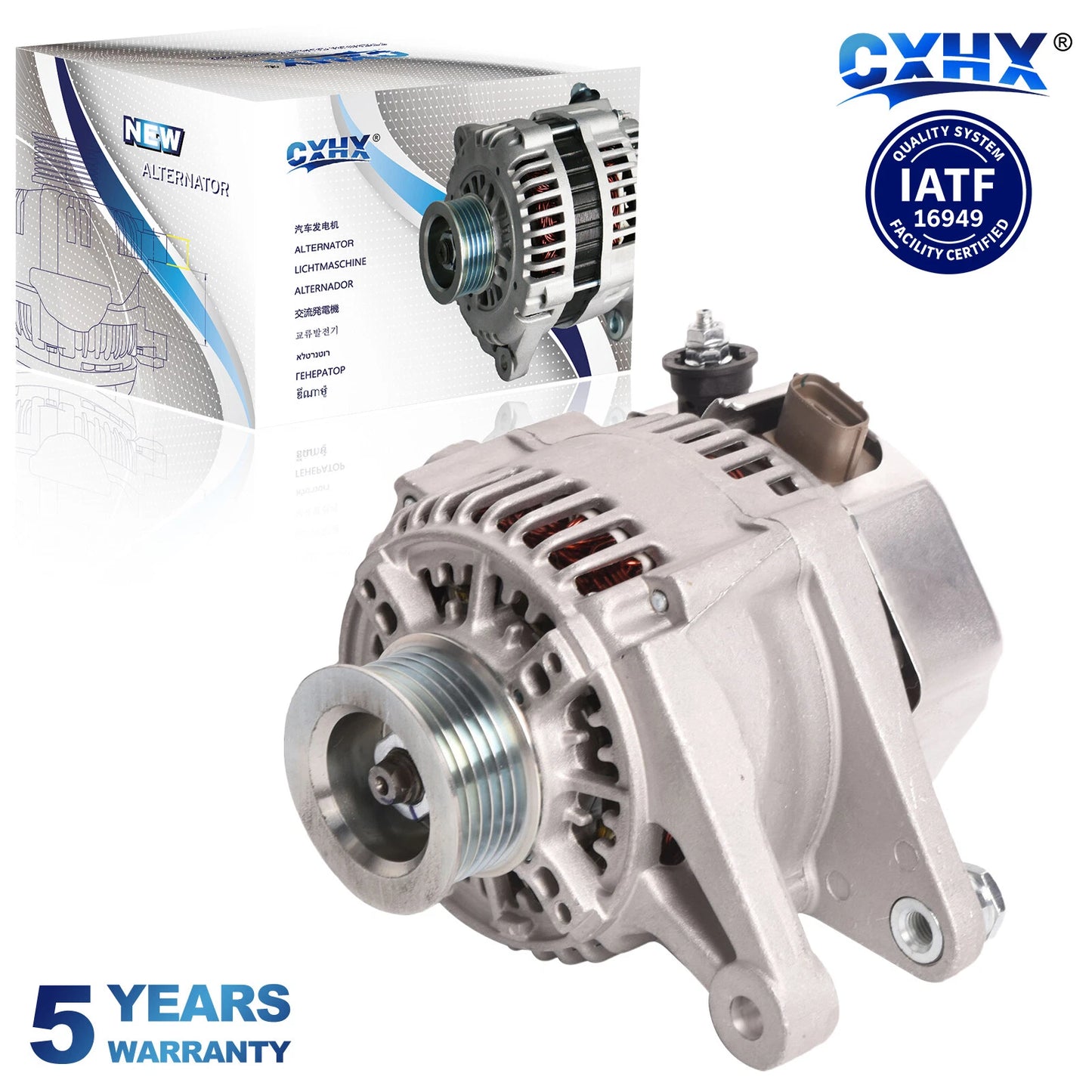 Alternator for Toyota Corolla, Celica, MR2 1.8L (2001-2007)
