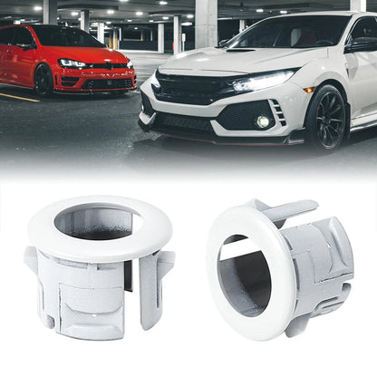 4 x White Bumper Parking Sensor Retainers for Lexus ES350 HS250h (2007-2012)